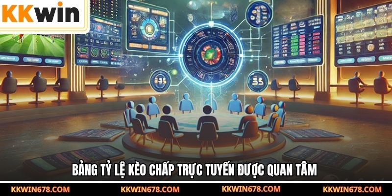 Bảng tỷ lệ kèo chấp trực tuyến được quan tâm 