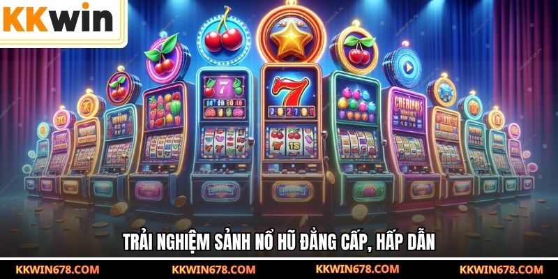 Trải nghiệm sảnh nổ hũ đẳng cấp, hấp dẫn